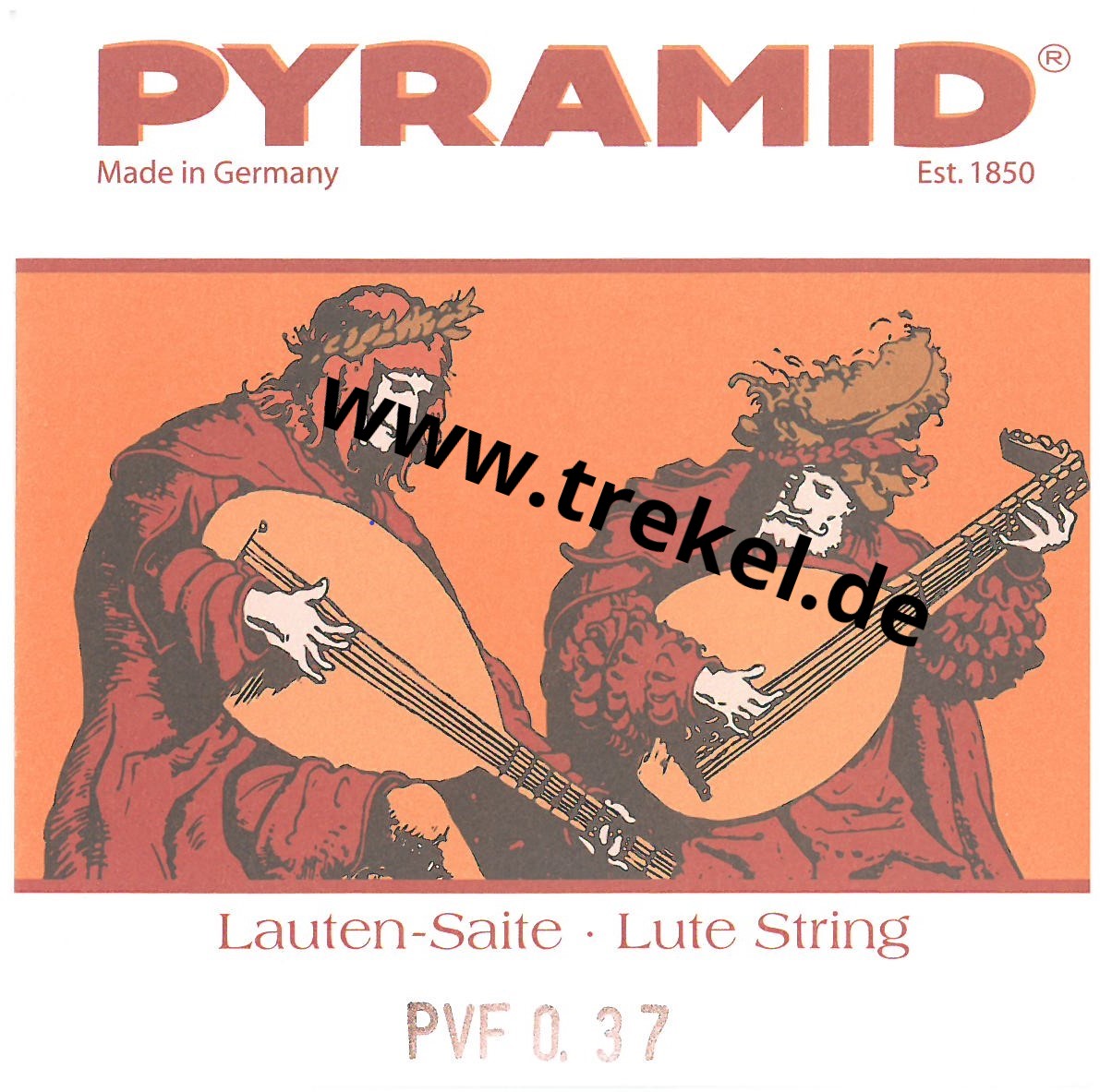 Barockmandolinen-Saiten g'' Pyramid PVF 0,37  - 415 Hz