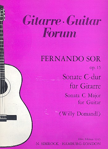 Sonate C-Dur op. 15